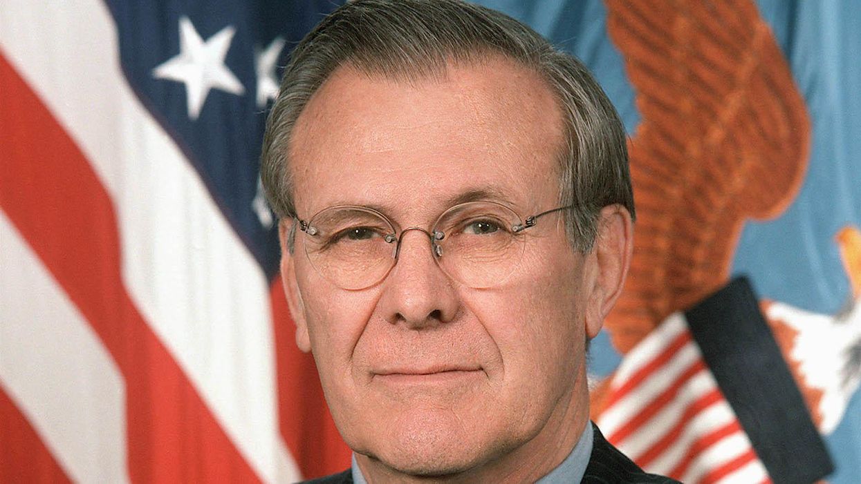 History's worst secretary of defense: Rumsfeld's death leaves behind a legacy of arrogance and violence