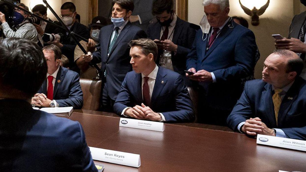 Josh Hawley voted to cover up his involvement in a congressional coup