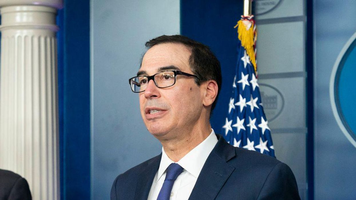 Watch: Steven Mnuchin squirms when pressed if Trump lied about the election