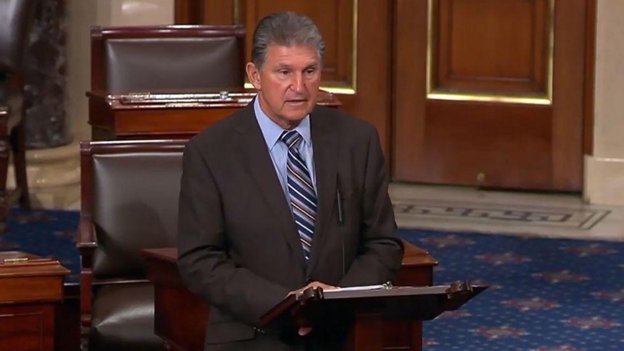 West Virginian voters lead blockade of coal plant that made Manchin rich