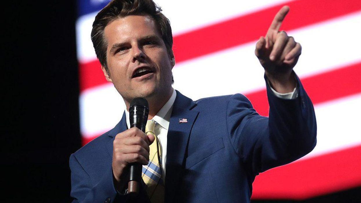 WATCH: Matt Gaetz's extremist takeover remarks just backfired in a major way