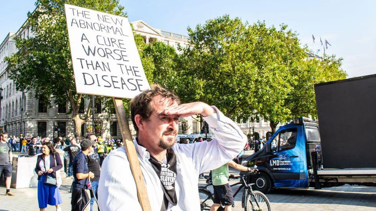 America's neofascist death cult won't help stop the pandemic. Millions have surrendered to its derangement