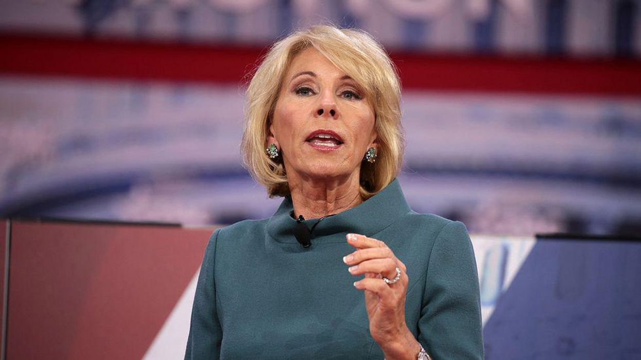 Anti-masking and lies about critical race theory are all part of the Betsy DeVos agenda