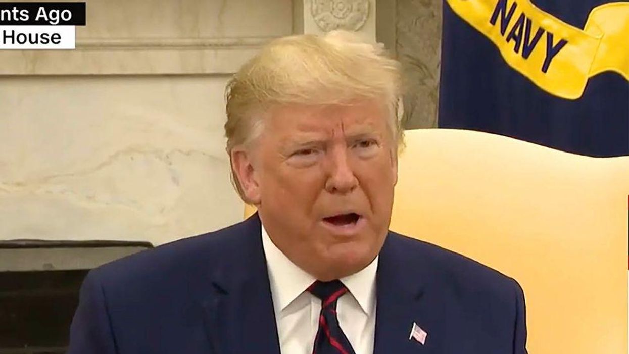Trump suggests ‘robber’ Biden has to give him back the White House in latest election conspiracy rant