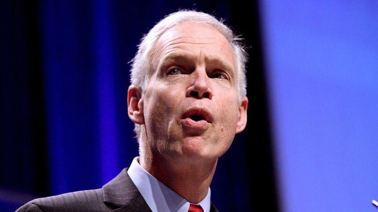 Watch: Ron Johnson caught on camera admitting the real reason Trump lost