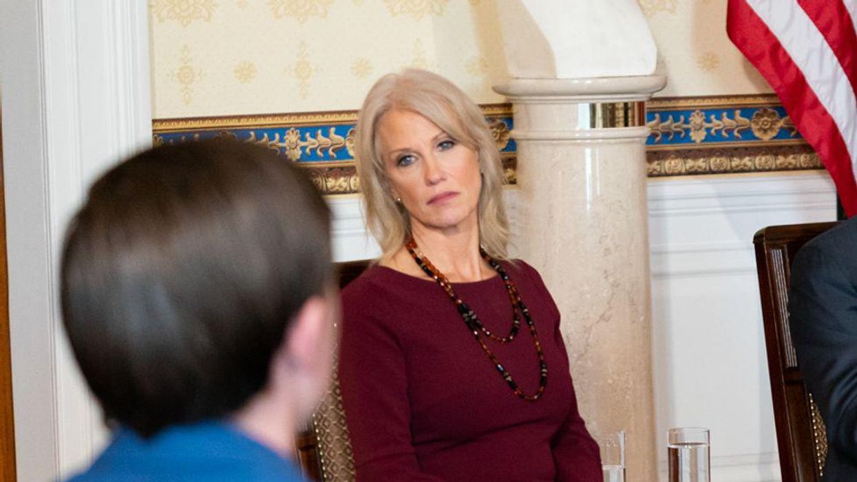 Kellyanne Conway refuses to quit Air Force Academy board — and makes a ridiculous demand of Biden instead