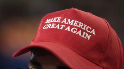 Trump supporter voter hat