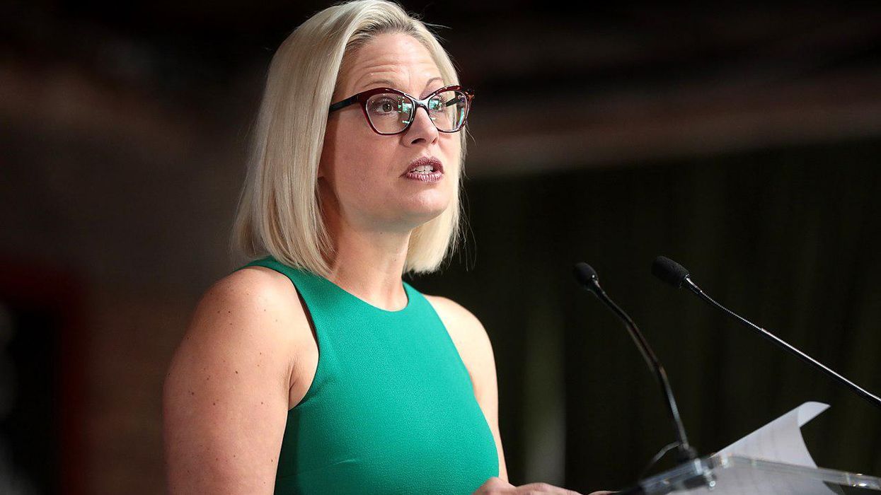 Kyrsten Sinema spox corrects the record on her SOTU exchange with George Santos: 'It did not happen'