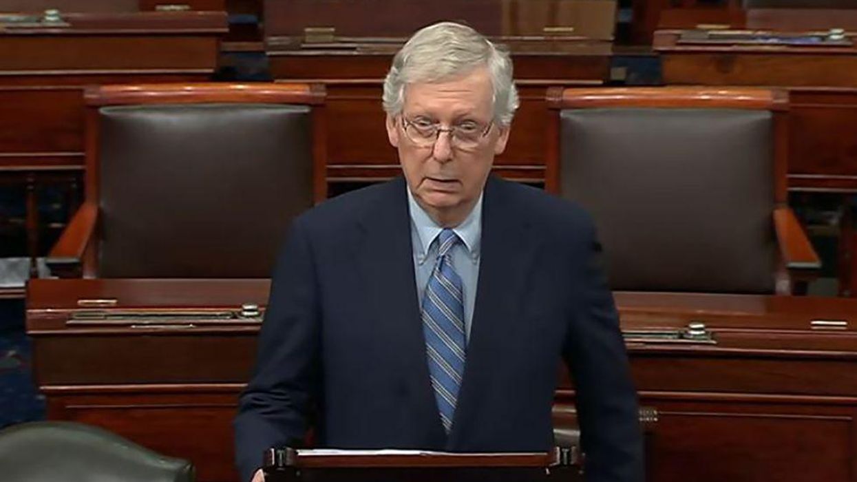 Mitch McConnell has tripped and fallen at least 3 times this year — only one was reported