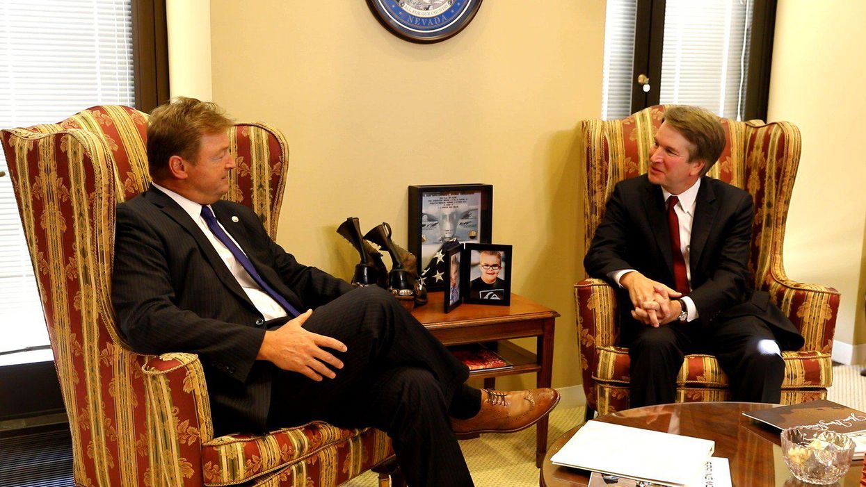 Nevada gubernatorial candidate Dean Heller refuses to say Biden is president