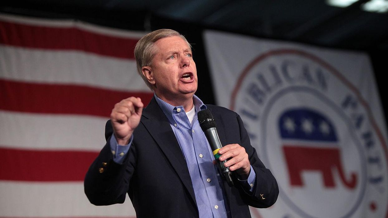 Lindsey Graham gets shouted down by his fellow Republicans at South Carolina event