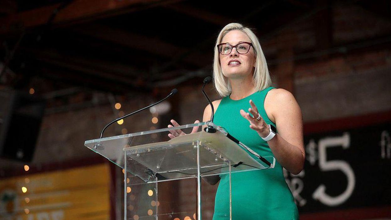 Kyrsten Sinema doesn't need saving: GOP’s faux outrage about left-wing misbehavior is one of their oldest tricks