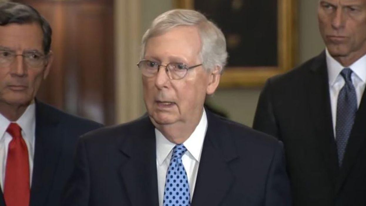 'Lots of party infighting' as GOP senators turn on Mitch McConnell: report