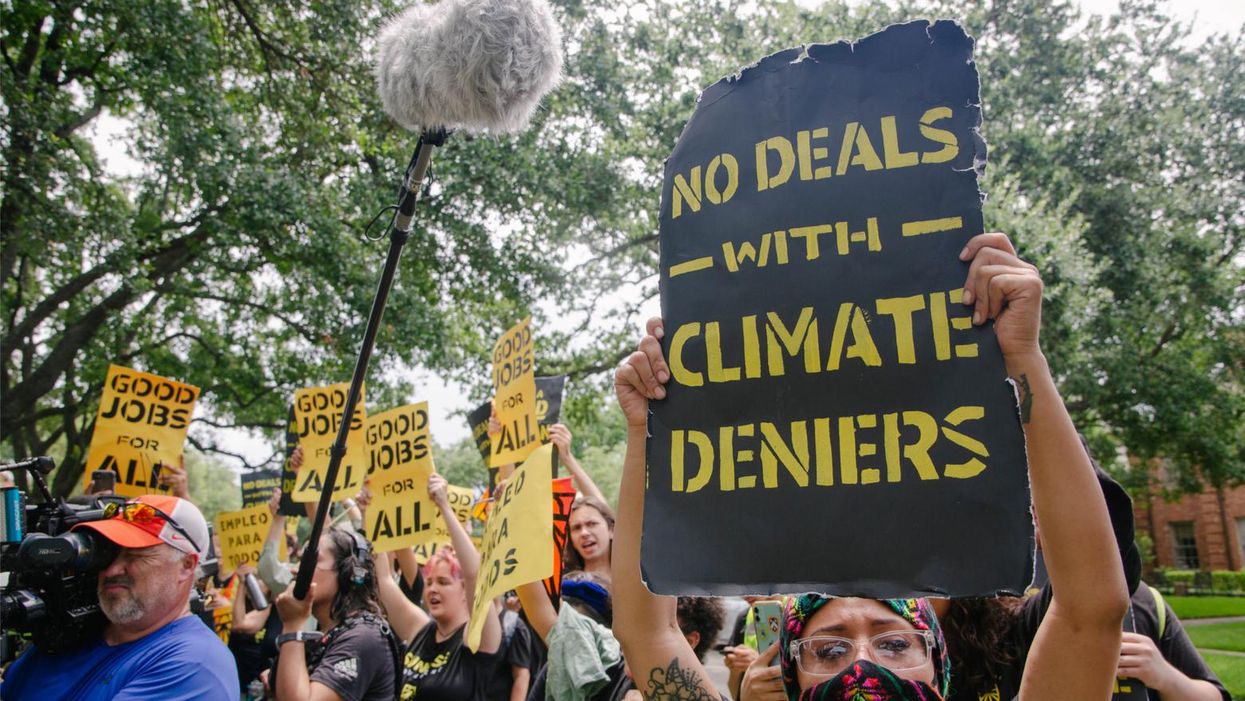 US climate movement takes aim at Biden White House 'to change course of history'