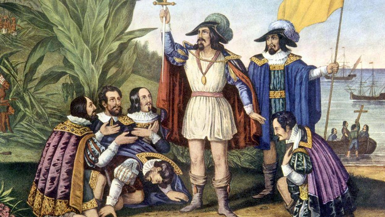 Absolutely wrong': GOP Senate candidate's pro-Christopher Columbus rant ripped to shreds by scholars