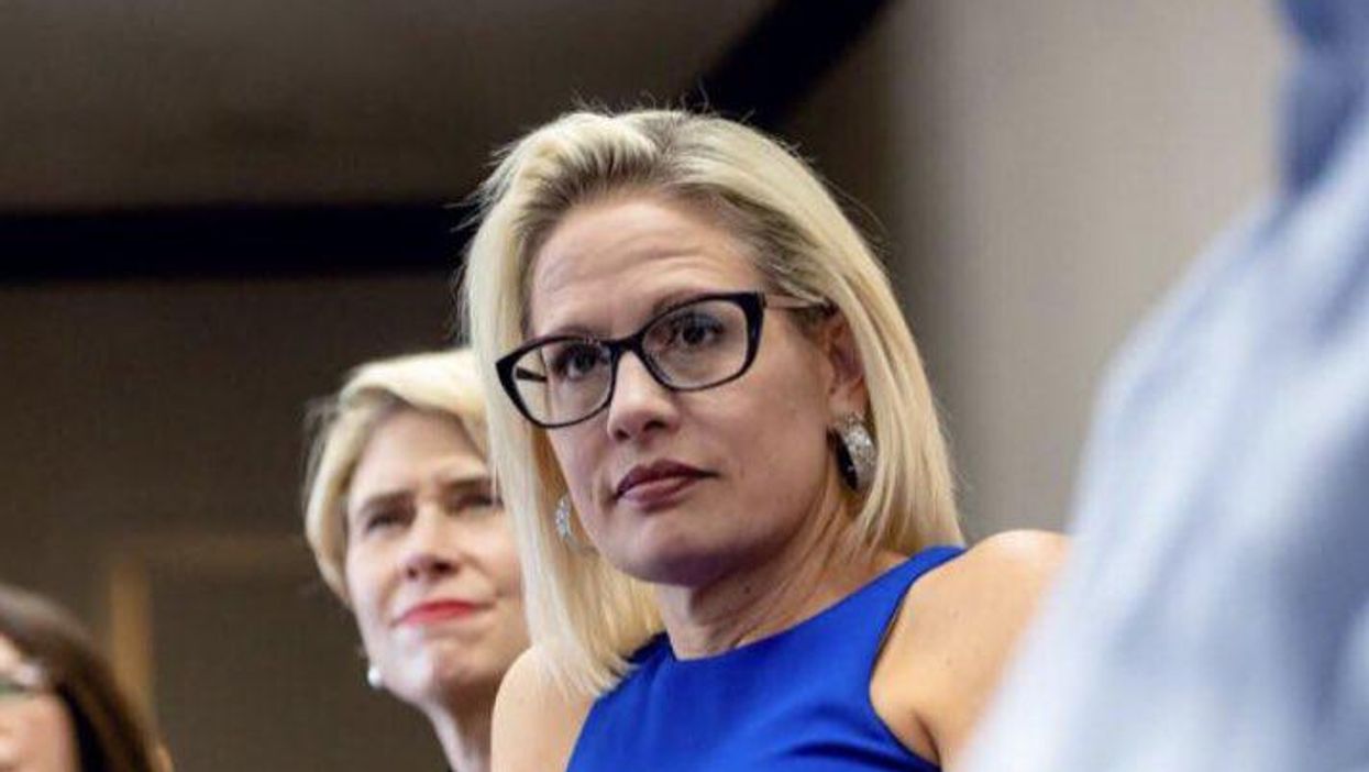The sinister story of Kyrsten Sinema's turn to conservatism and political corruption