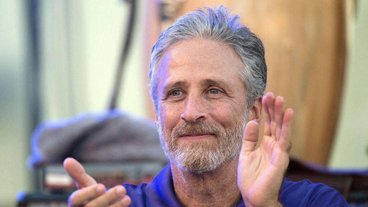 Jon Stewart explains why it's 'a mistake' to focus too much on Donald Trump