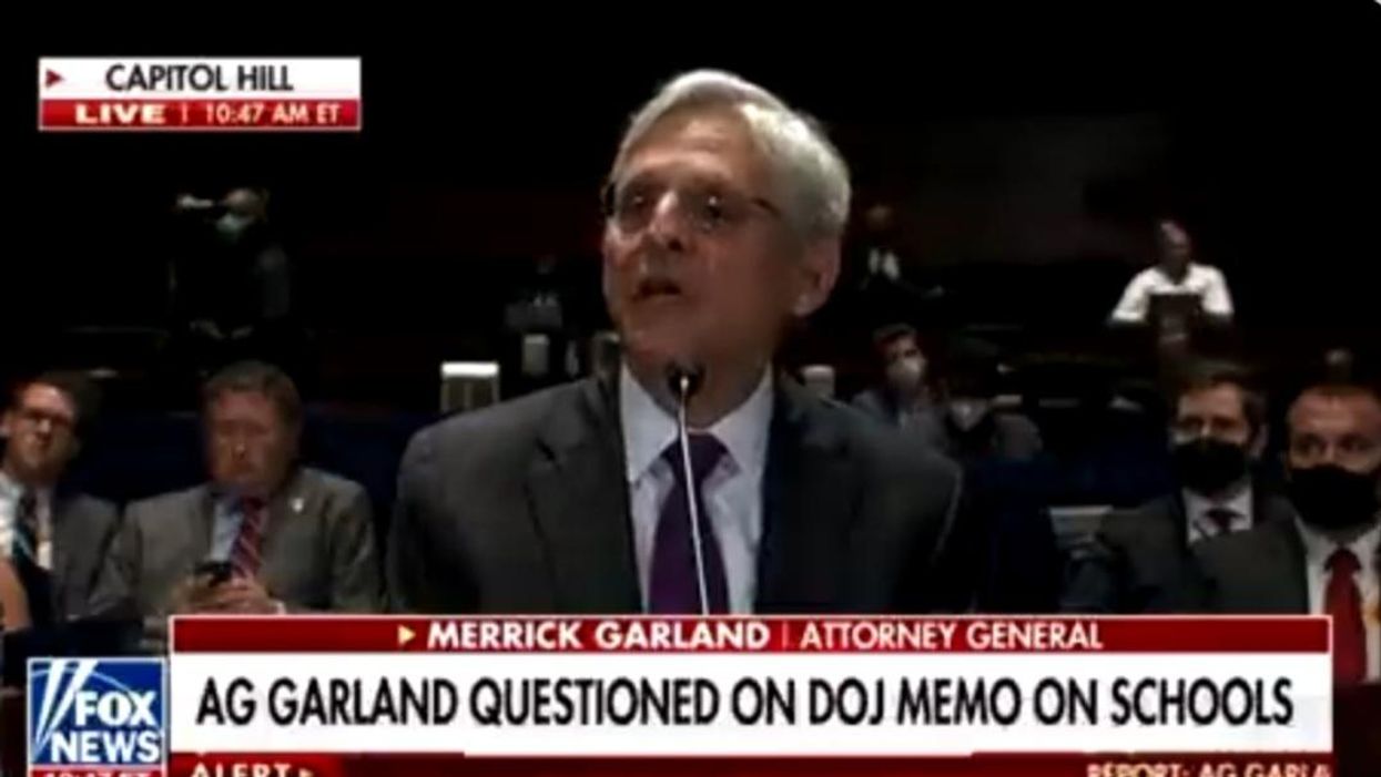 Garland destroys GOP congressman’s false suggestion his school board memo calls parents terrorists