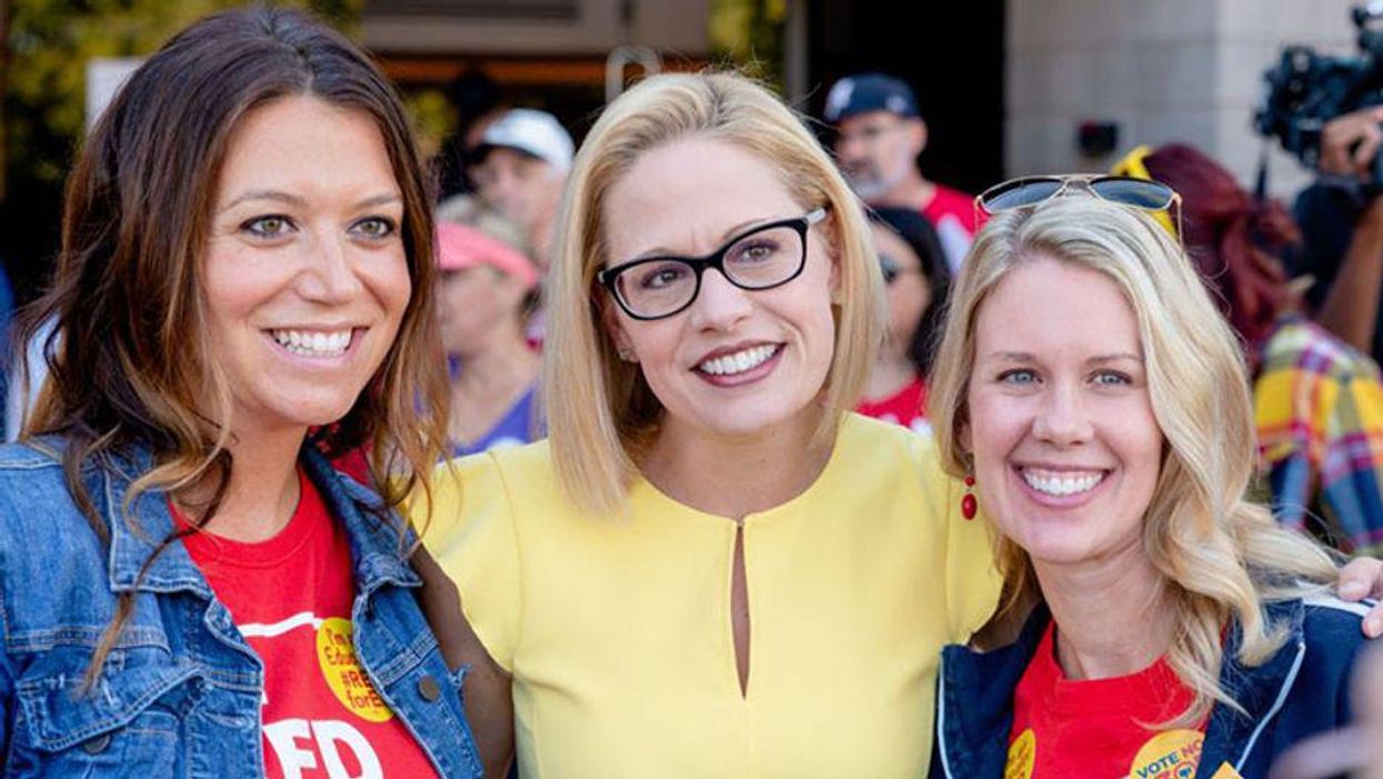 Of course multi-level marketing companies are showering Kyrsten Sinema with cash