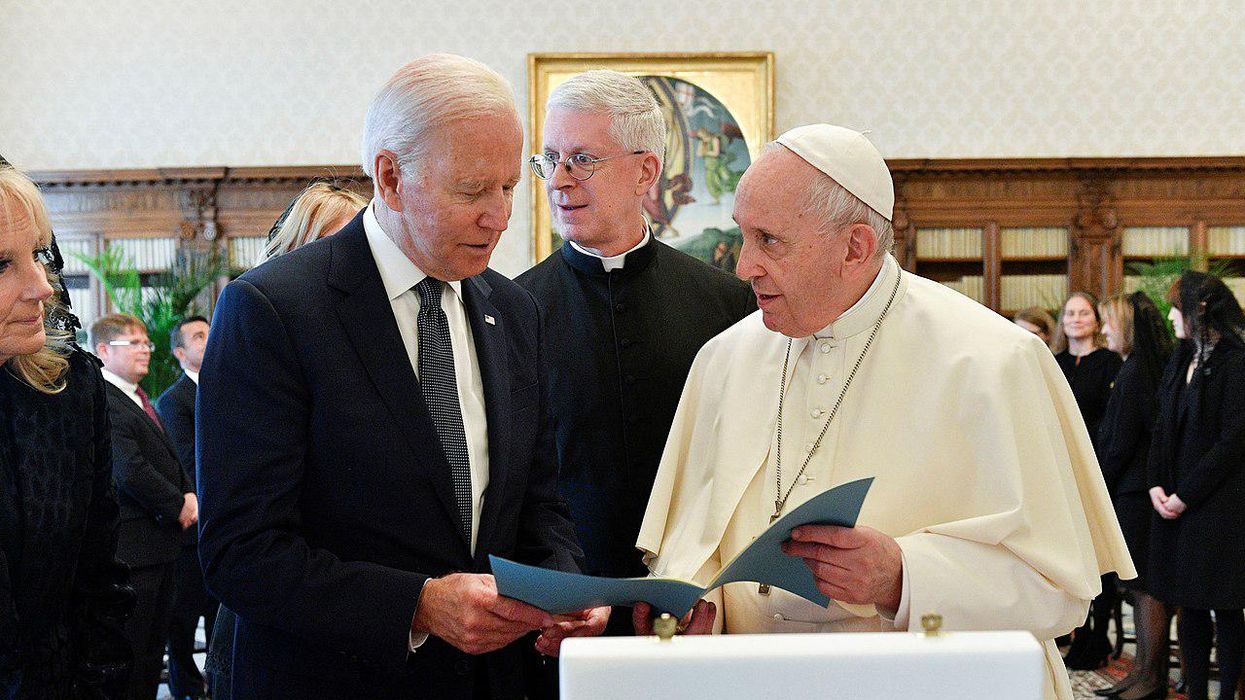 Biden has been welcomed by Pope Francis — but shunned by right-wing US Catholics: report