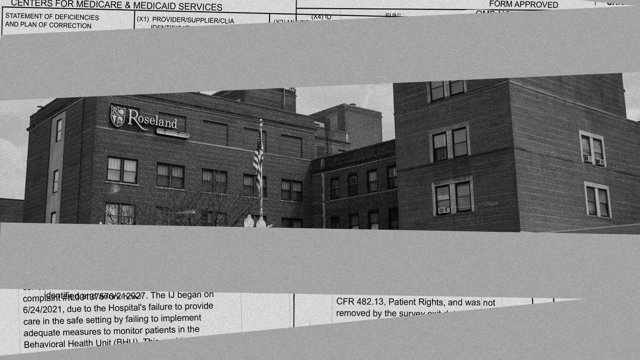 A patient in a psychiatric ward was seen on video possibly being sexually assaulted. No one reported it.