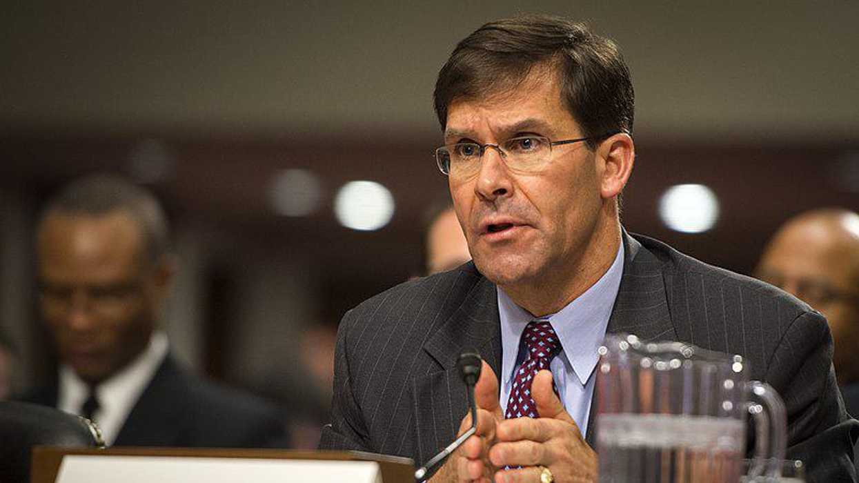 'Arbitrary and unfair': Esper sues over Pentagon request for him to redact Trump details from his book