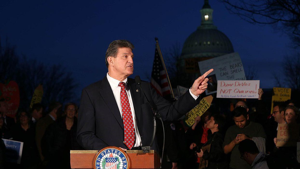 'A threat to the globe': Global anger mounts as 'coal lobbyist' Joe Manchin stalls progress on climate efforts