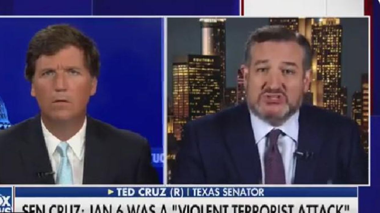 Ted Cruz begs for Tucker Carlson's forgiveness amid backlash after describing Jan. 6 as a 'terrorist attack'