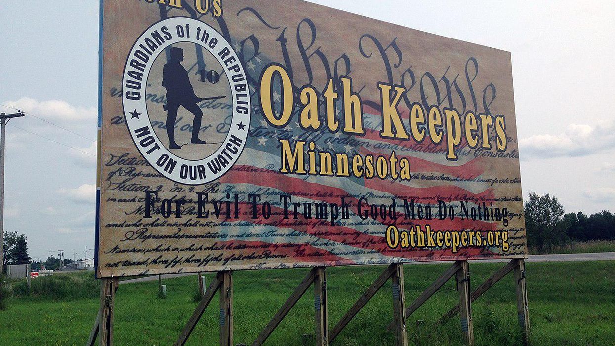 A right-wing talking point about Jan. 6 just completely collapsed after indictment of the Oath Keepers