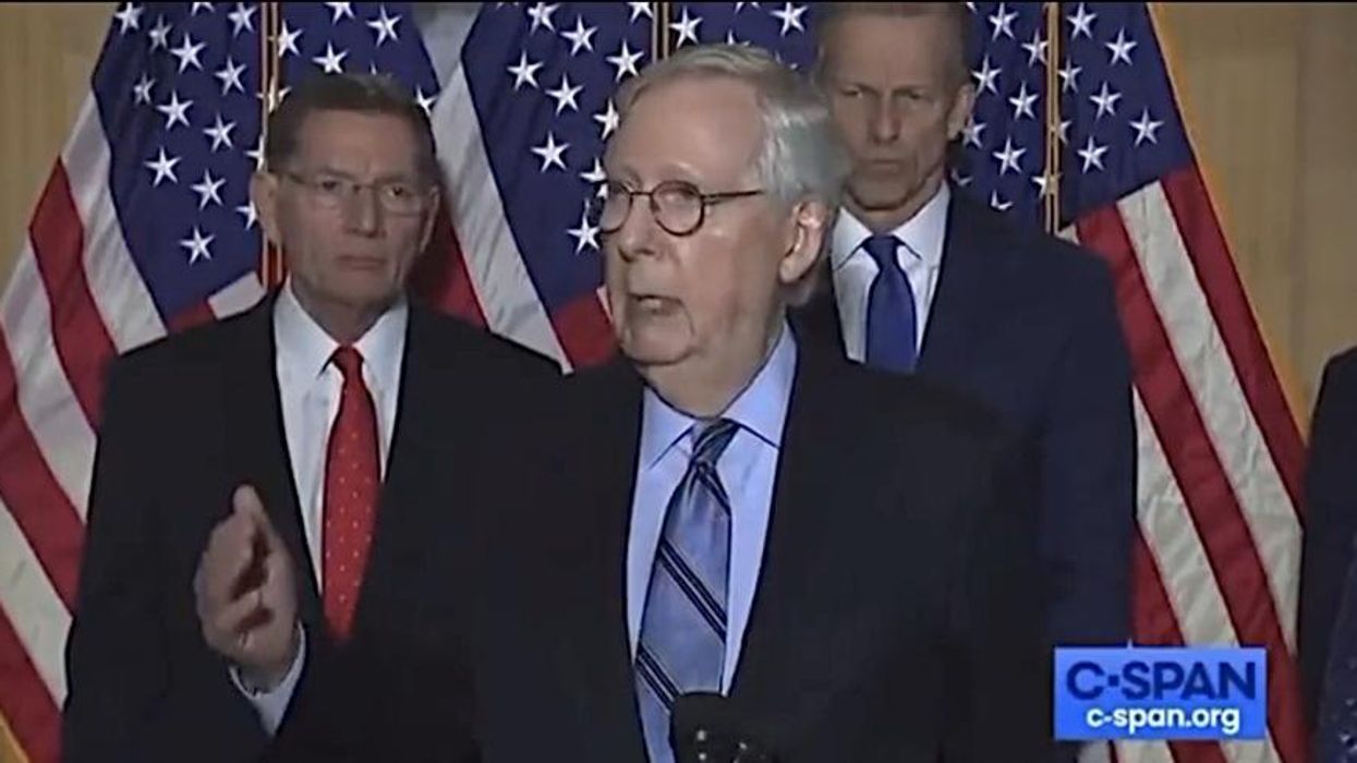 Backlash grows against McConnell as viral video shows his racist remarks deeming Black voters not real Americans