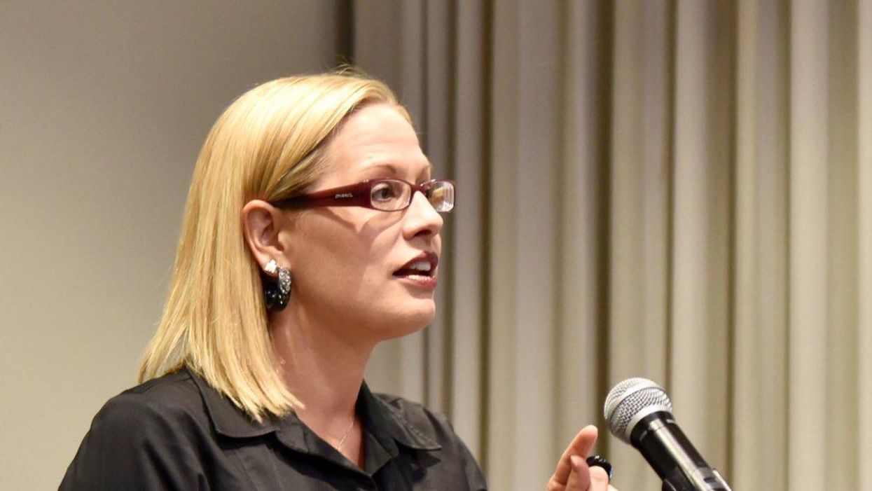 Kyrsten Sinema's base of support is crumbling around her