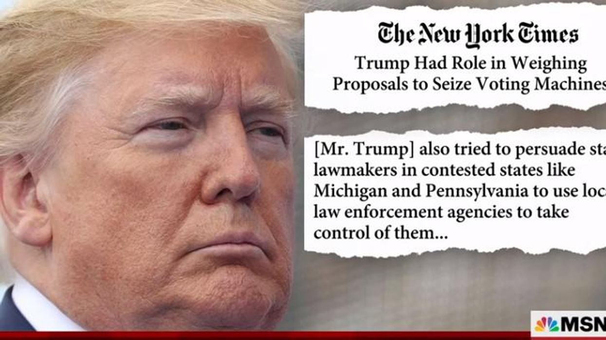 NYT reporter breaks down bombshell new revelations about Trump’s vote-stealing scheme