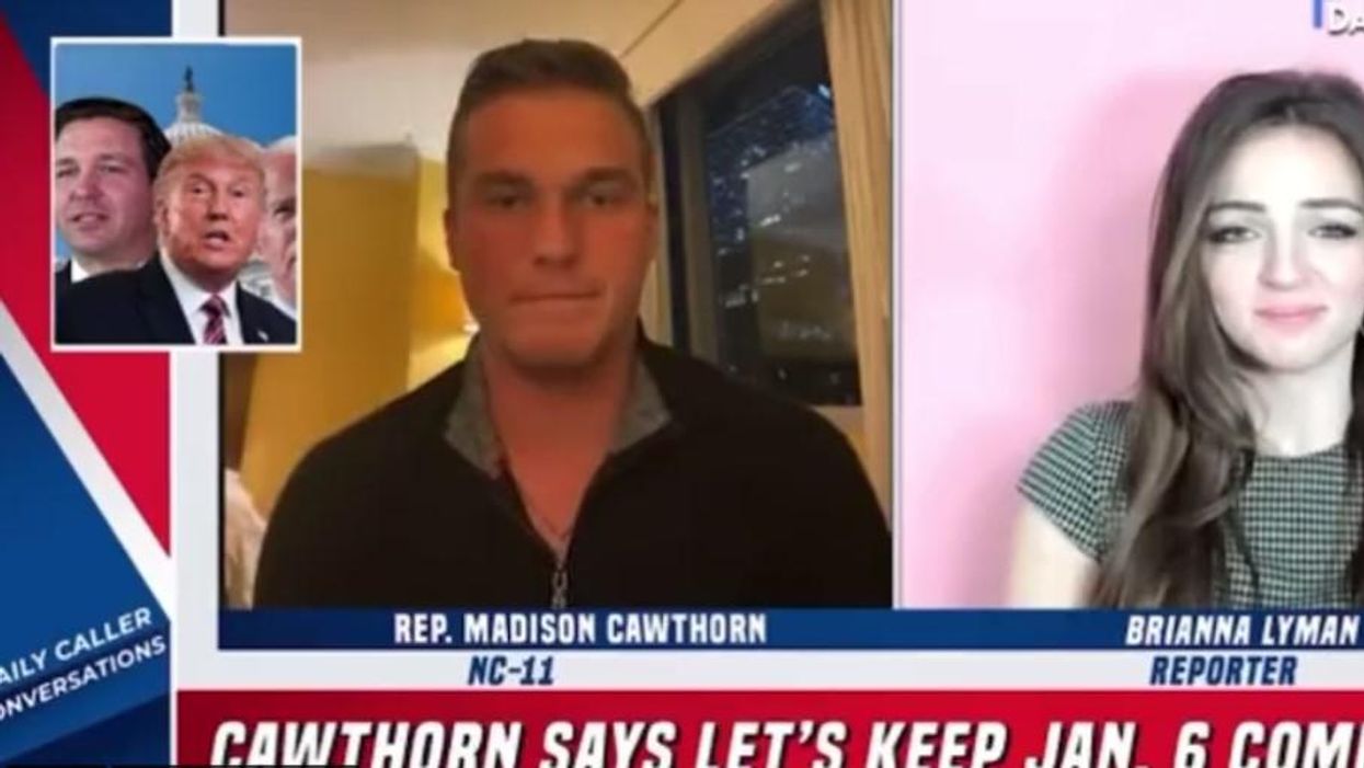 'Like a father to me': Madison Cawthorn mocked for sucking up to 'genius' Trump in bizarre interview