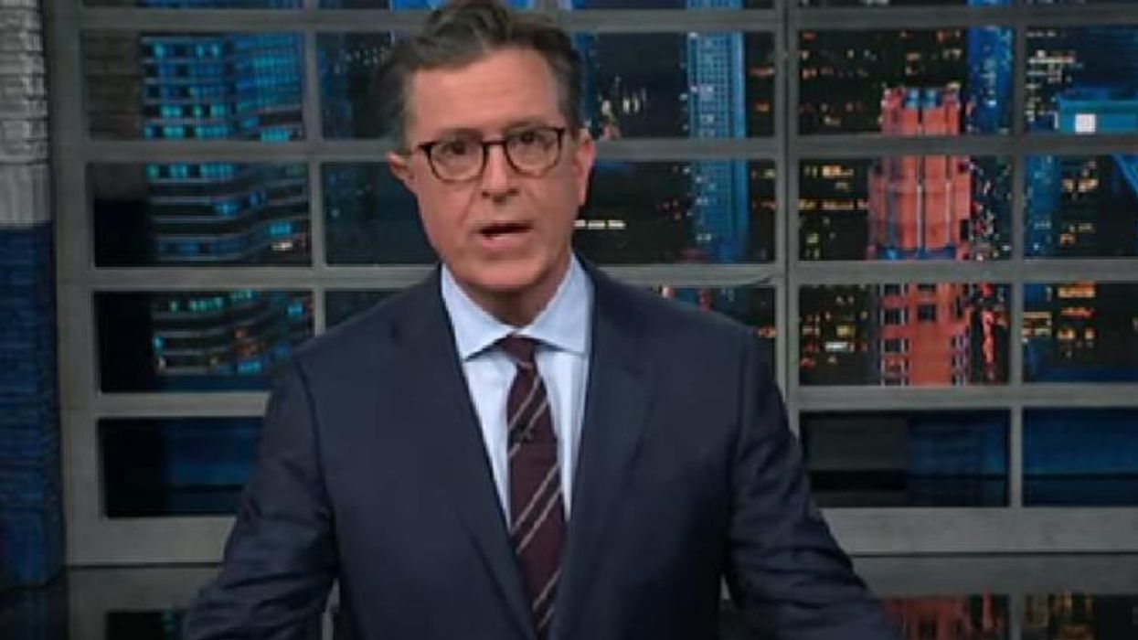 Stephen Colbert mocks Giuliani with the 'most chilling phrase in the English language'