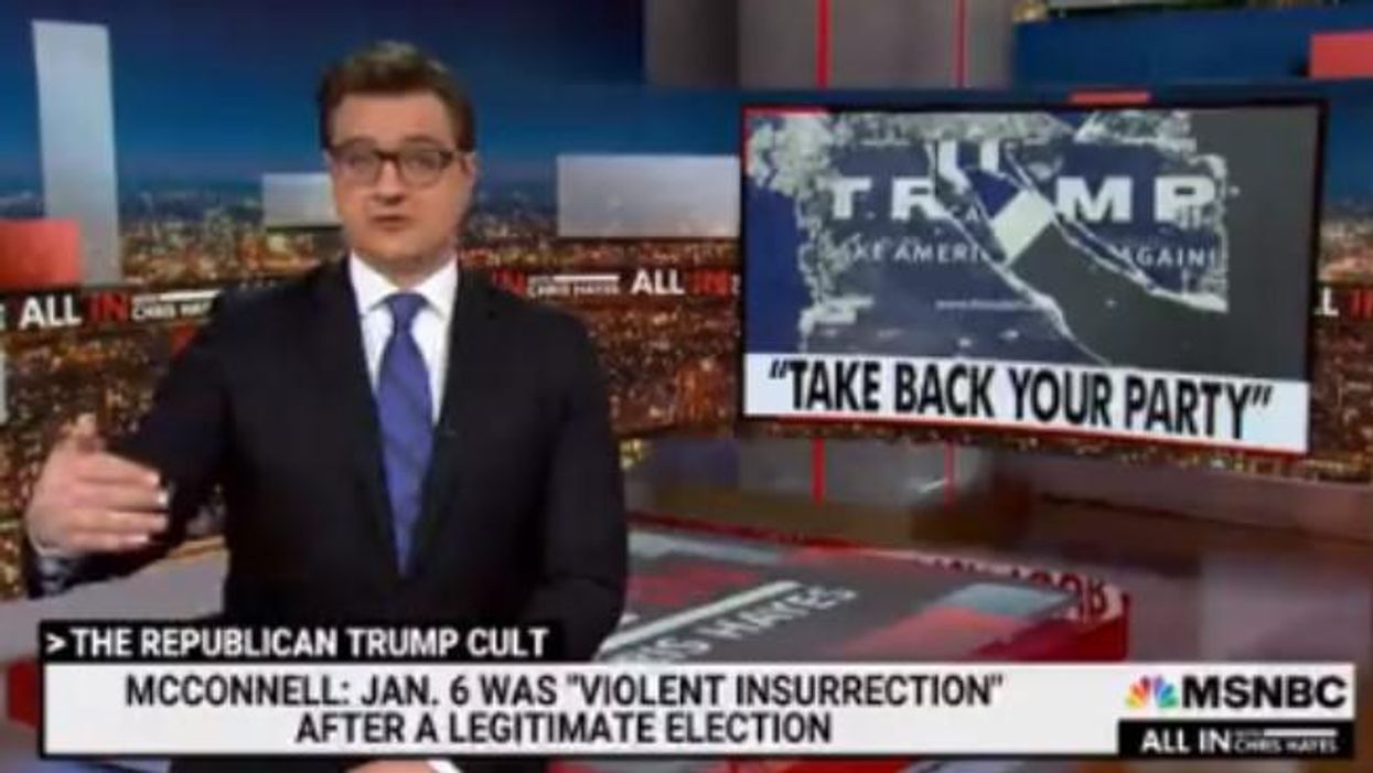 Watch: Chris Hayes torches Ted Cruz as he highlights lawmaker’s latest 'utterly humiliating' blunder