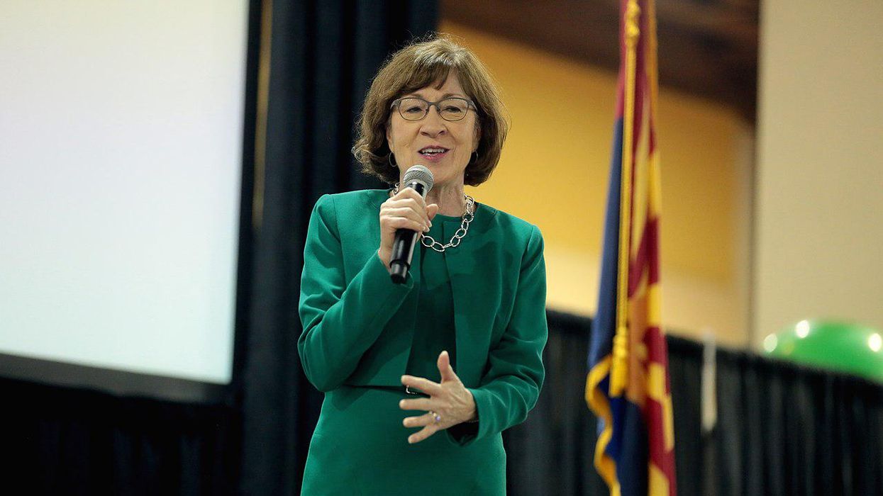 Three former defense contractors are facing federal charges for illegal contributions to Susan Collins’ reelection campaign