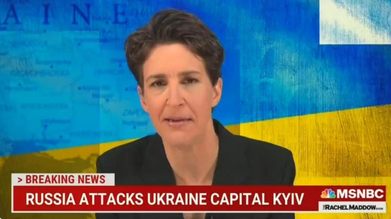 Rachel Maddow gives a jaw-dropping explanation of 'kleptocratic dictator' Putin's Ukraine invasion