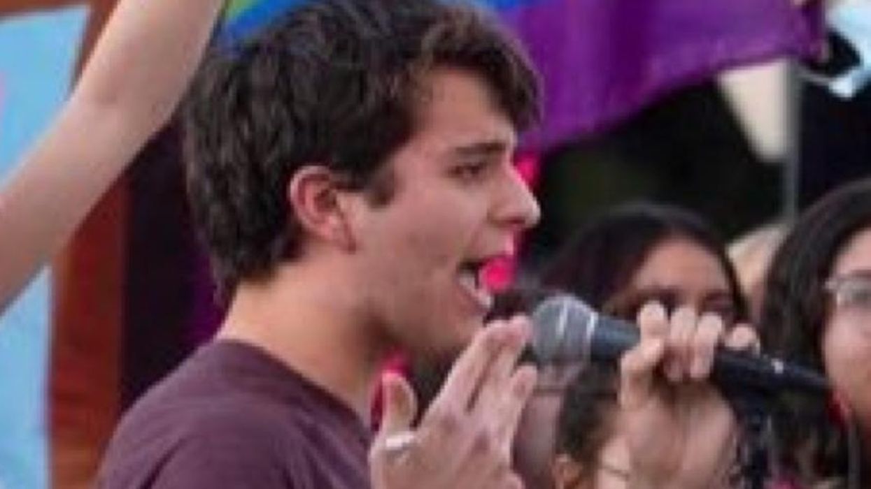 Student organizer of statewide protest against Florida ‘don’t say gay’ bill suspended for handing out pride flags: report