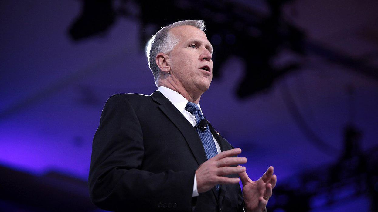 North Carolina newspaper applauds Republican senator for forceful condemnation of 'mass murderer' Putin as others in GOP waver