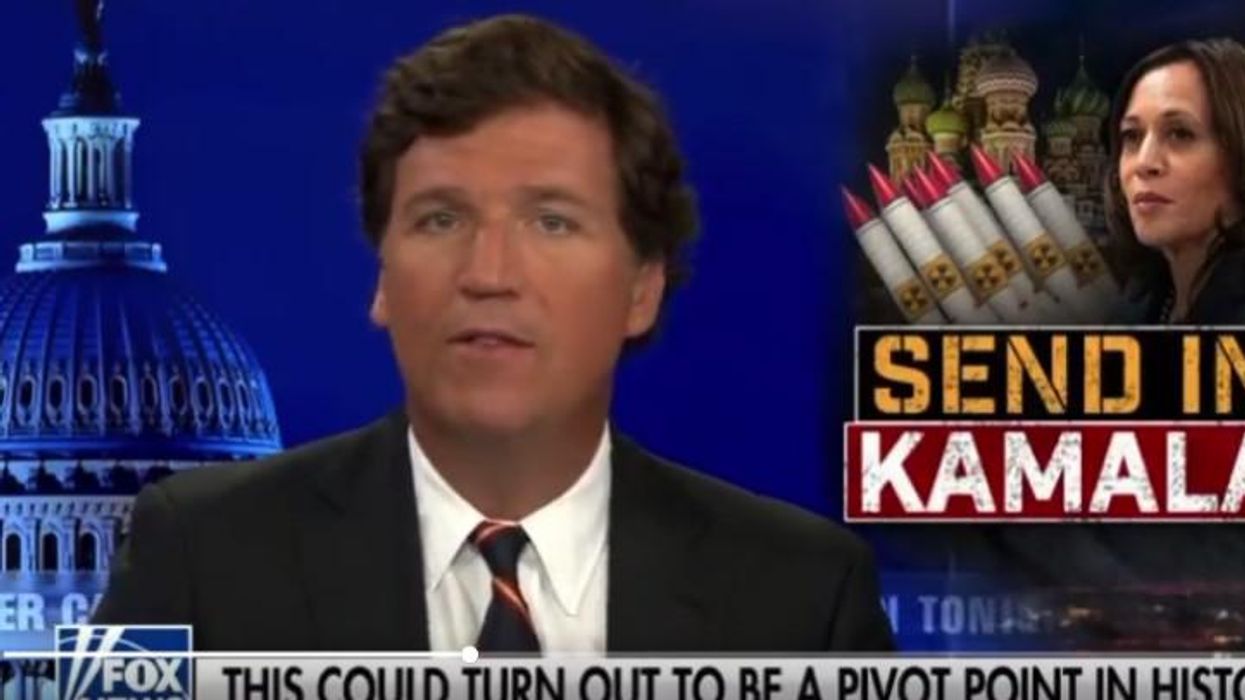 Watch: Tucker Carlson has a bizarre new way of blaming the US for the Russian invasion
