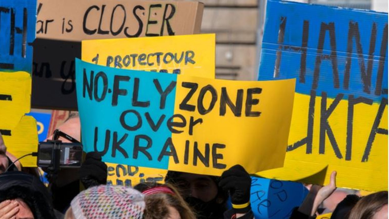 Estonia becomes first NATO ally to demand no-fly zone over Ukraine