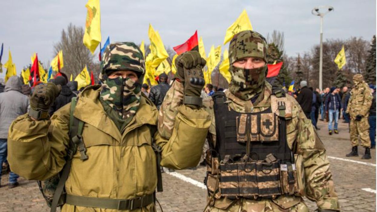 Why is the United Kingdom arming neo-Nazis in Ukraine?