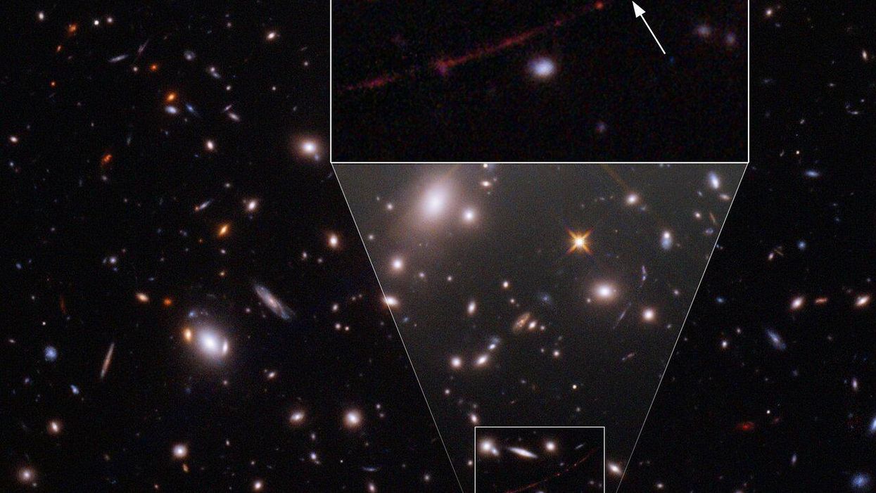Hubble Space Telescope snaps mesmerizing photo of most distant star ever observed