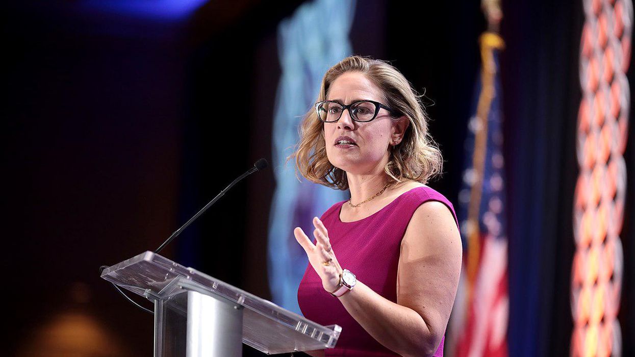 Samantha Bee searches for a Democrat who likes Kyrsten Sinema — without much luck