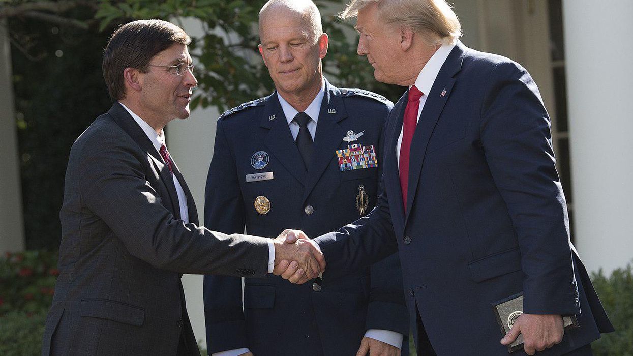 Trump’s defense secretary says the former president 'is a threat to democracy'