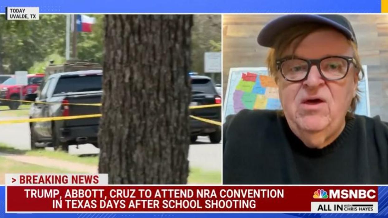 Watch: Michael Moore calls for Second Amendment repeal in aftermath of Uvalde school massacre