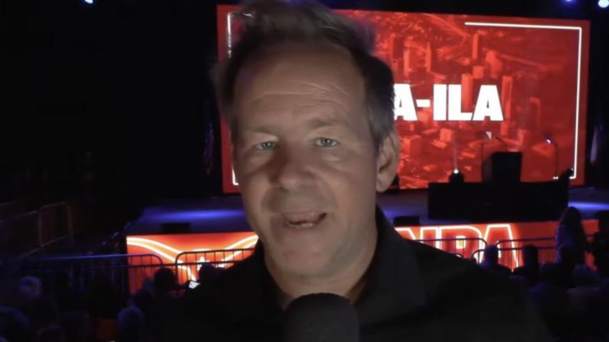 Watch: Right-wing host at NRA Convention likens 18-year-olds buying guns to 3rd Graders deciding gender