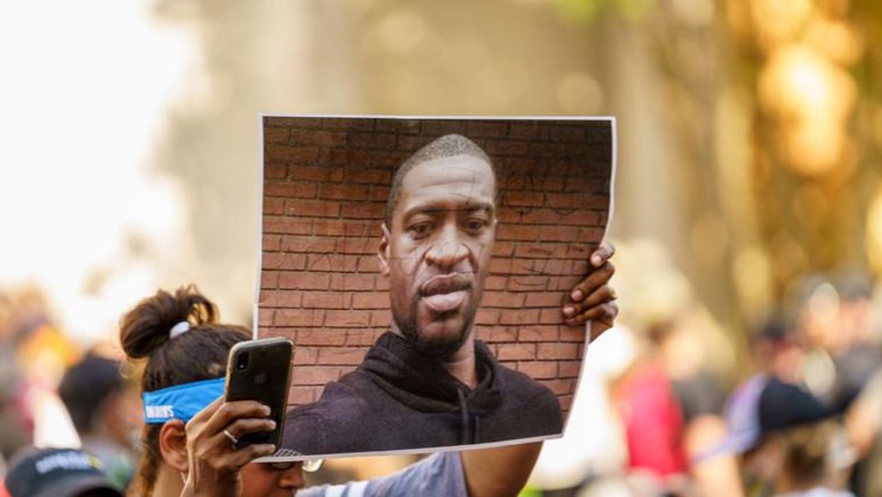 Gun store owner facing outrage over 'disgusting' sign mocking George Floyd's death: report