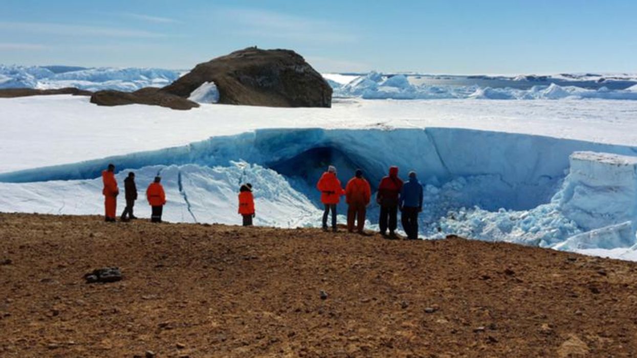 Antarctic 'Doomsday Glacier' is 'holding on today by its fingernails'