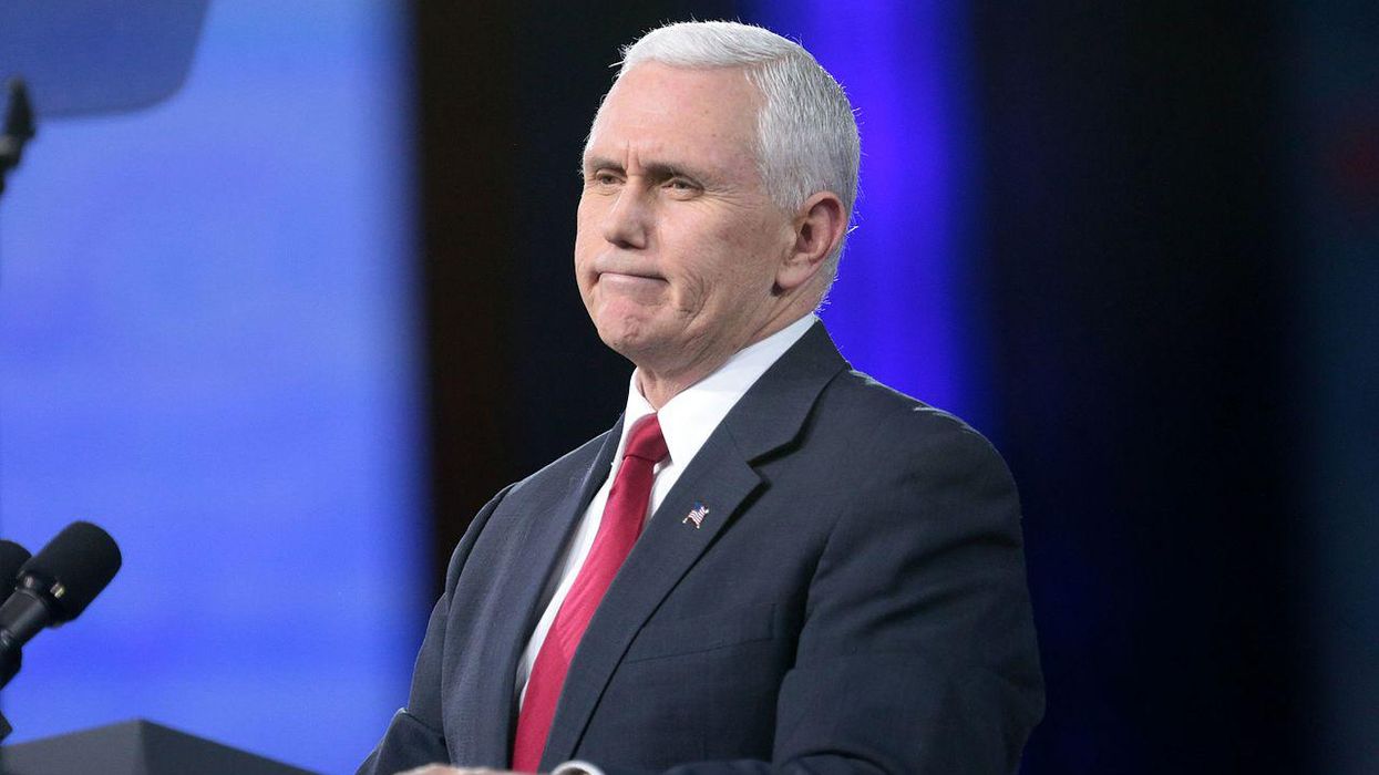 Pence turns heads when he appears to suggest that he has no desire to vote for Trump again
